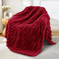 Exclusivo Mezcla Striped Fleece Throw Blanket by ExclusivoMezcla