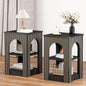 weselon End Table Set of 2, Mid-Century Modern Side Table by WelcometoFurnitureSalon