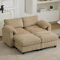 61'' Modular Loveseat Sofa by HATPPTO