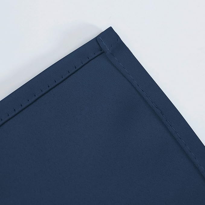 Navy Blue Thermal Blackout Curtains/52 x 108 Inch/Set of 2 Panels Room - Image 8