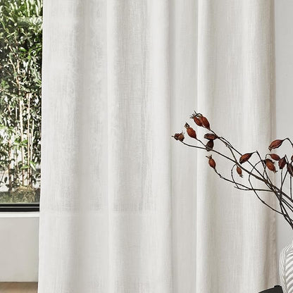 MYSKY HOME Extra Long Curtains for Living Room, Soft Cotton and polyester - Image 4