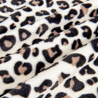 Edenleaf Leopard Print Blanket Fleece Throw - Image 7
