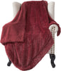Bedsure GentleSoft Fluffy Burgundy Red Throw Blanket, Maroon Red Decor Gifts by Unknown