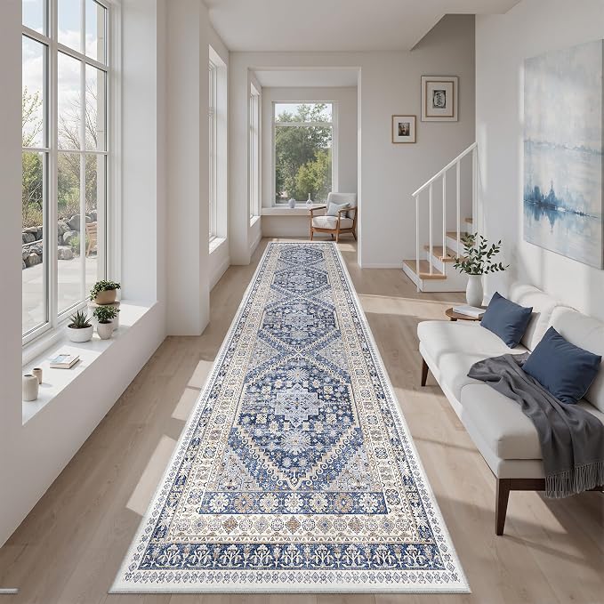 2x10 Runner Rug Non Slip, Washable Hallway Runner Rug, Laundry Room, Soft - Image 5