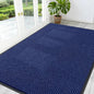 OLANLY Front Door Mat 59x40, Waterproof Heavy-Duty Indoor Outdoor Doormat | Blue by OLANLY