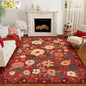 DUKINO 8x10 Area Rugs, Floral Washable Living Room Rug Non Slip, Stain Resistant by DUKINO