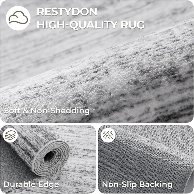 2x12 Runner Rug Non Slip, Washable Hallway Runner Rug, Laundry Room, Soft - Image 7