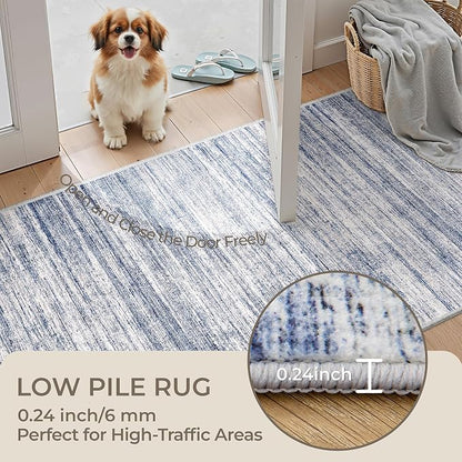 2x8 Runner Rug Non Slip, Washable Hallway Runner Rug, Nursery Room, Soft Runner - Image 6
