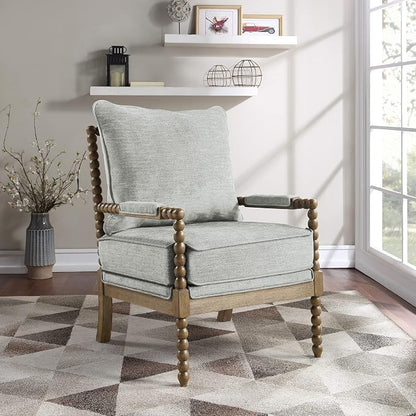 OSP Home Furnishings Fletcher Spindle Accent Chair - Image 2
