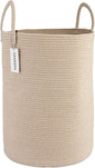 XUANGUO Cotton Rope Laundry Basket Hamper by XUANGUO