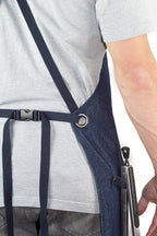 Hudson Durable Goods - Professional Grade Chef Apron for Kitchen, BBQ & Grill