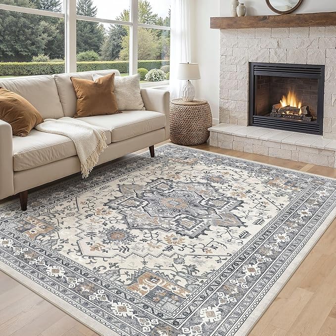 UERMEI 6x9 Area Rug Living Room Rugs - Image 5
