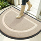 OLANLY Half Circle Front Door Mat Outside 35x23 All-Season Rubber Doormat | by OLANLY