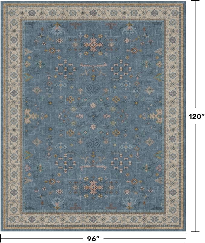 Boho 8x10 Large Area Rugs for Living Room - Image 2