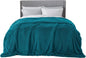 Bedsure GentleSoft Fluffy Turquoise Teal King Size Blanket by Unknown