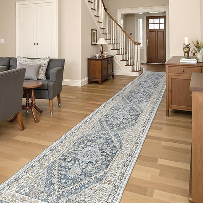 Washable Runner Rug 2.5x14, Long Kitchen Rugs Non-Slip, Soft Hallway Runner - Image 4