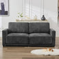 77.4" Chenille Modular Loveseat Oversized Upholstered 2 Seater Sectional Sofa by CACFTII