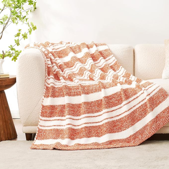 Snuggle Sac Orange Fall Throw Blanket by SnuggleSac