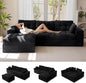 MAXYOYO 104" L Shaped Modular Sectional Sofa by MAXYOYO