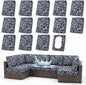 Waterproof Outdoor Cushion Covers, Stretch Patio Slipcovers | UV Resistant by hyha