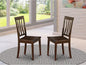 East West Furniture ANC-CAP-W Antique Dining Room Chairs by EastWestFurniture