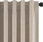 Topfinel 72 Inch Long Black Out Linen Boho Curtains by Topfinel