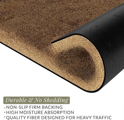 Barnyard Designs Front Door Welcome Mat | Printed Polyester Outdoor Rug - Image 6