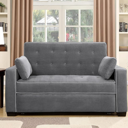 Serta Ainsley 72.6" Convertible Sleeper Sofa, Queen Size, Dreamcoil Comfort - Image 7