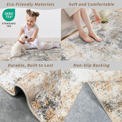 3x10 ft Long Hallway Runner Rug – Non-Slip Washable Kitchen Floor Rug - Image 5