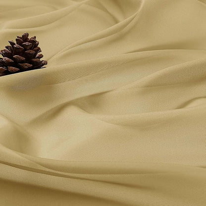 Gold Sheer Curtains 120 Inches Long 2 Panels Set, Airy Lightweight Sheer Gold - Image 8