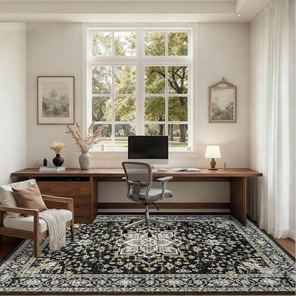 3x5 Area Rugs Living Room: Washable Rug - Image 5