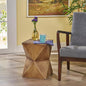 Eco-Friendly Bamboo Side Table Sustainable Material End Table by Unknown