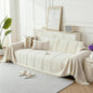 Boho Sofa Covers for 2 Cushion Couch, Chenille Sofa Slipcover for Pets Washable by KaviKon