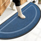 OLANLY Half Circle Front Door Mat Outside 59x23 All-Season Rubber Doormat | by OLANLY