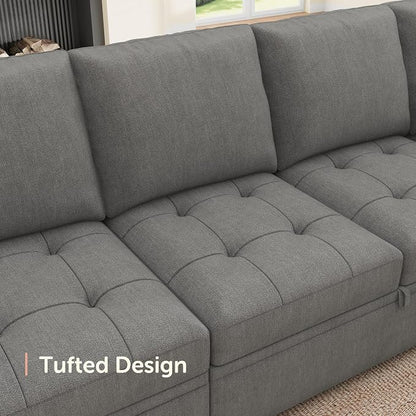 HONBAY Modular Sectional Couch L Shaped Sofa - Image 7