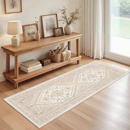 2x5 Rug Runners for Hallways Non Slip, Kitchen Rugs, Nursery Room, Soft Runner by Zesthome