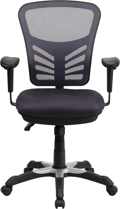 Flash Furniture Nicholas Mid-Back Swivel Office and Gaming Chair, Ergonomic - Image 10