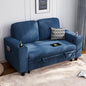 LINSY HOME Loveseat Sofa with Storage by LINSYHOME