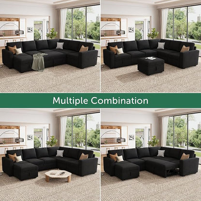 HONBAY Modular Sectional Sleeper Sofa - Image 6