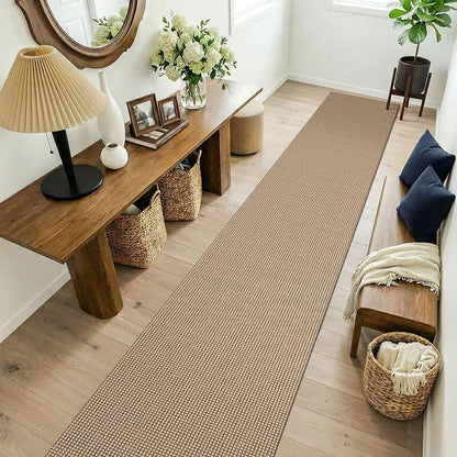 KOZYFLY Boho 2x14 Runners Rugs for Hallway, Long Washable Runner Rug, Woven Non - Image 8