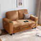 LINSY HOME Loveseat Sofa with Storage by LINSYHOME