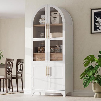 VilroCaz 71" Tall Arched Kitchen Pantry by VilroCaz
