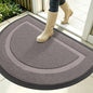 OLANLY Half Circle Front Door Mat Outside 35x23 All-Season Rubber Doormat | by OLANLY