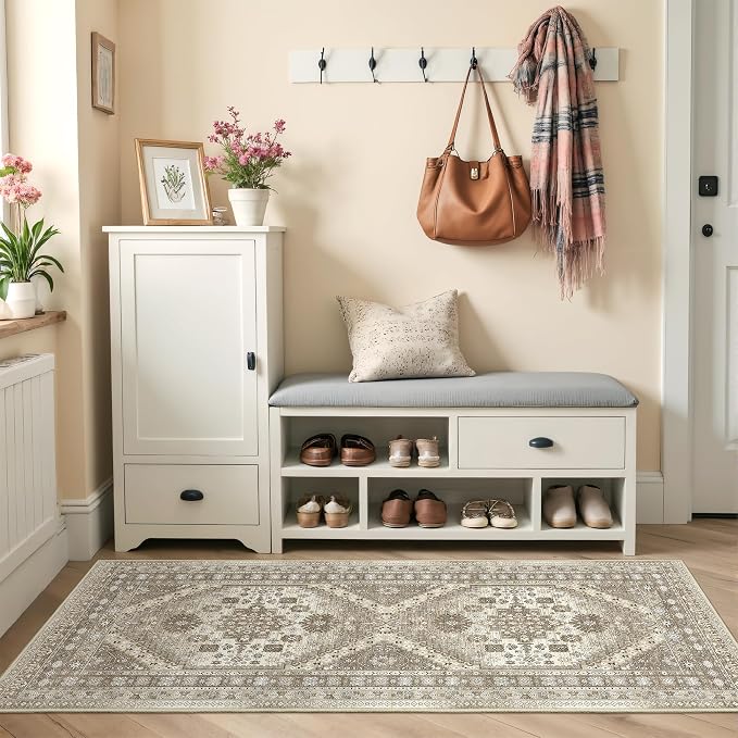 Runner Rug 2x6, Non Slip Washable Rugs - Image 3