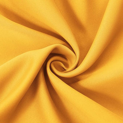 Blackout Curtains 66 x 95 inch/Yellow Curtains Set of 2 Panels/Thermal - Image 5