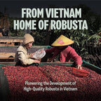 BAZAN COFFEE Fine Robusta Vietnam, Notes of Durian, Honey & Caramel, Organic Whole Bean, Medium Roast, Naturally Fermented 72H Anaerobic, 12oz