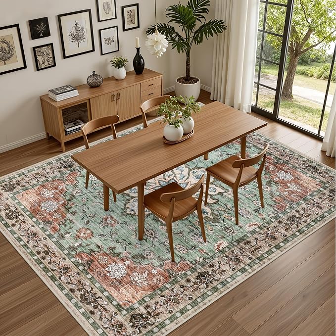 3x5 Area Rugs Living Room: Washable Rug - Image 4