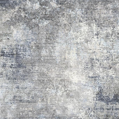 Square Area Rug 6x6 Washable – Non Slip Modern Abstract by BYYVOORugsforYourHome