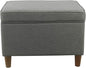 HomePop 24" Storage Ottoman by HomePop
