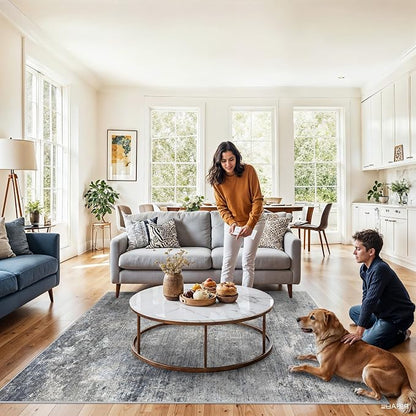 5x8 Washable Rug Living Room - Image 9